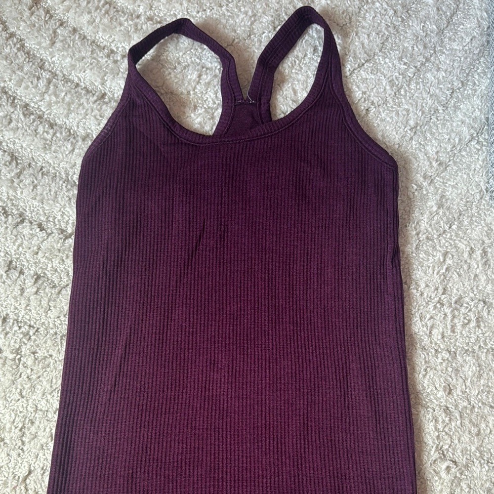Lululemon Deep Purple Athletic Tank